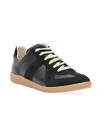 Replica Leather & Suede Sneakers