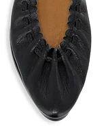 Jane Leather Ballet Flats