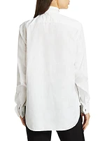 Marlie Cotton Tuxedo Shirt