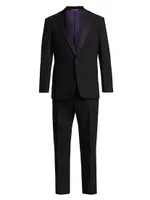 Gregory Wool Barathea Peak Tuxedo