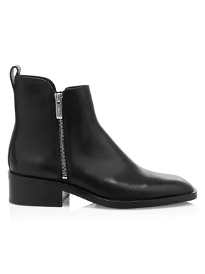 Alexa Leather Ankle Boots