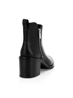 Alexa Leather Ankle Boots