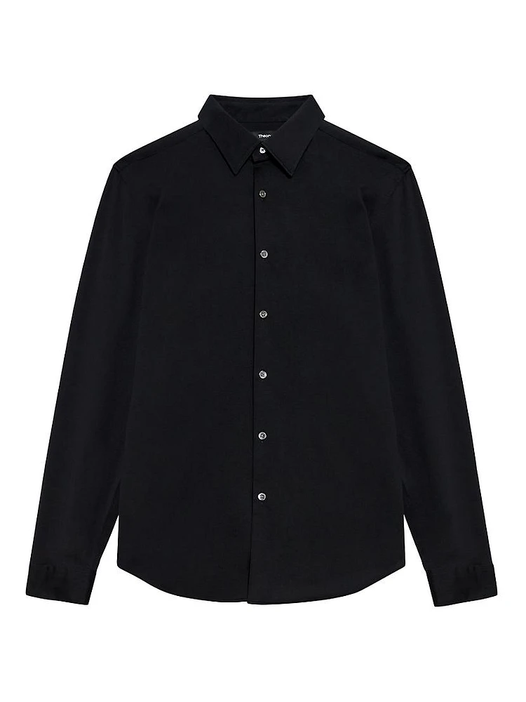 Sylvain Structure Knit Shirt