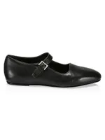 Ava Leather Flats