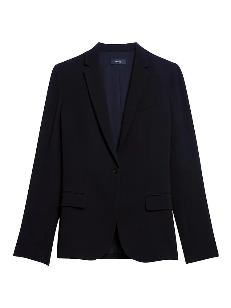 Staple Classic Crepe Single-Button Blazer