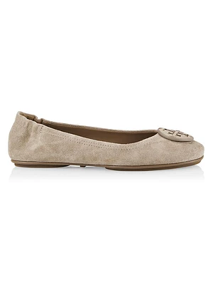 Minnie Suede Ballet Flats