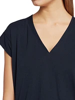 Le Mid Rise V-Neck Tee