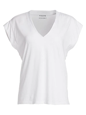 Le Mid Rise V-Neck Tee