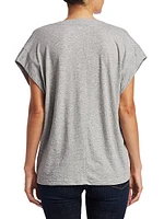 Le Mid Rise V-Neck Tee