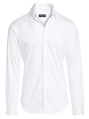 Solid Interlock Sport Shirt