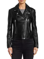 Mack Leather Moto Jacket