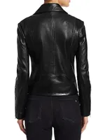 Mack Leather Moto Jacket