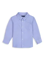 Little Boy's Solid Dress Shirt