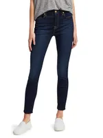 The High-Rise Ankle Skinny Jeans