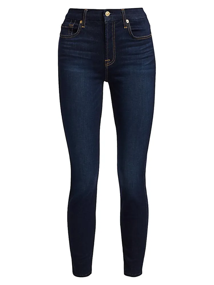 The High-Rise Ankle Skinny Jeans