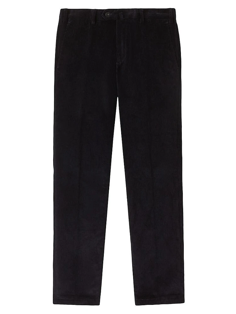 Slim-Fit Wide Wale Corduroy Pants