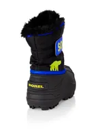 Girl's Snow Faux Fur-Lined Commander Boots