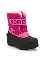 Baby Girl's, Little Girl's & Girl's Snow Commander Waterproof Faux Shearling-Lined Boots