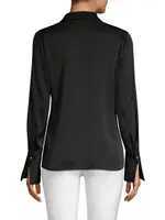 Rebekah Stretch-Silk Blouse