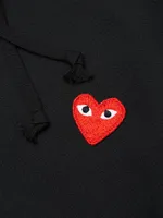 Embroidered Heart Hoodie