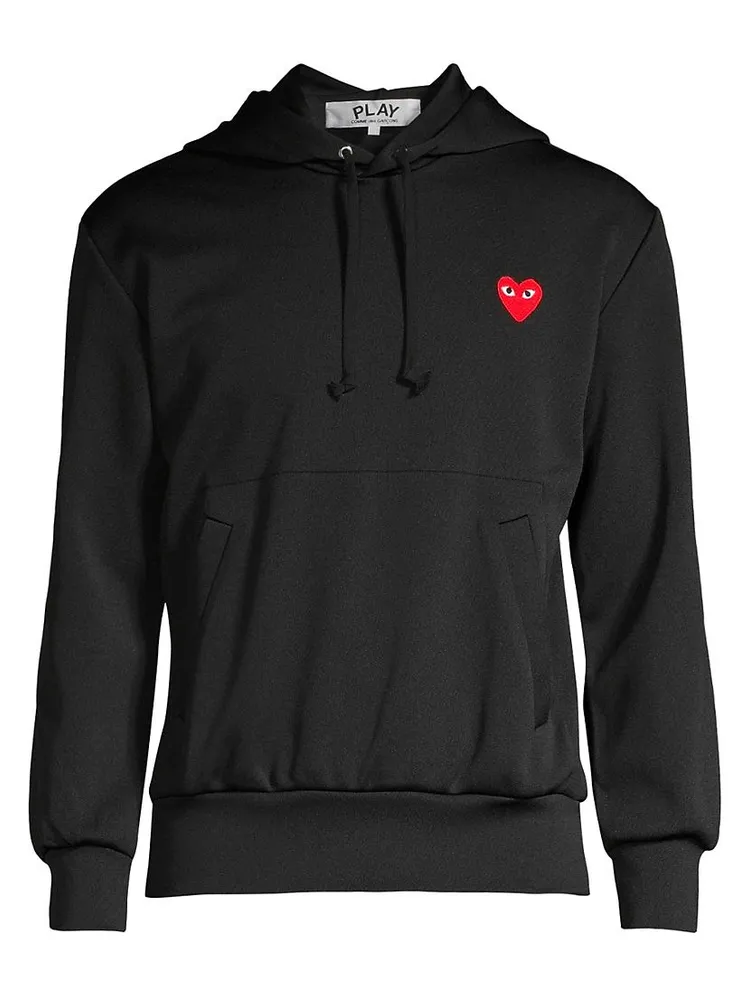 Embroidered Heart Hoodie