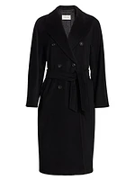 101801 Icon Madame Wool & Cashmere Double-Breasted Coat