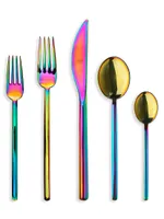 Due Rainbow 5-Piece Flatware Set