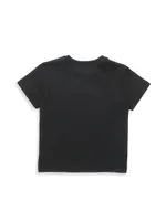 Little Kid's & Cotton Logo T-Shirt