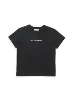 Little Kid's & Cotton Logo T-Shirt