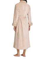 Faux-Shearling Sherpa Robe