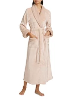 Faux-Shearling Sherpa Robe