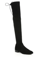 Lowland Suede Thigh-High Boots