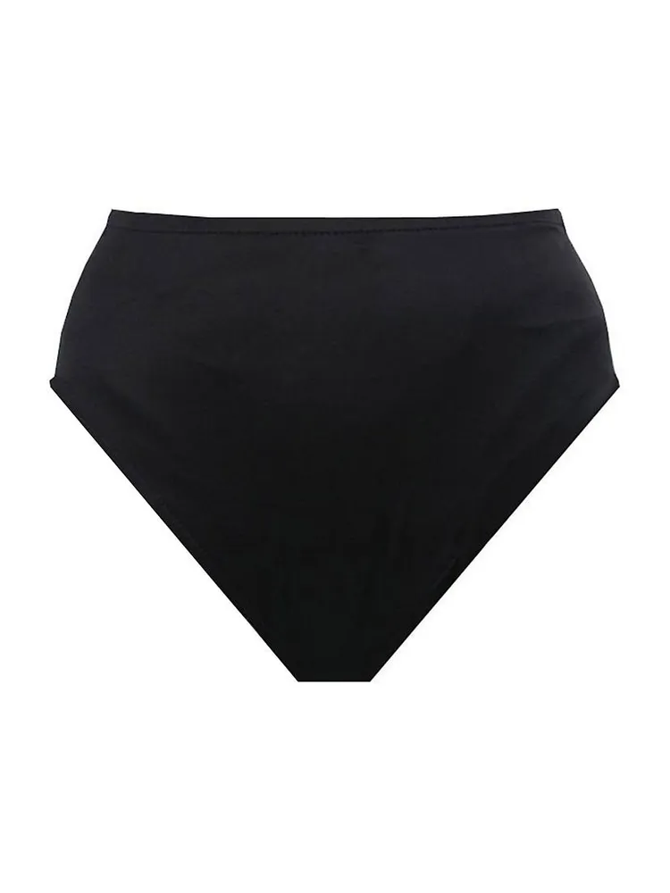 Plus Solid Swim Bottoms