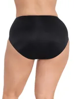 Plus Solid Swim Bottoms