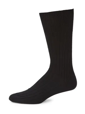 Ribbed Modal-Blend Socks