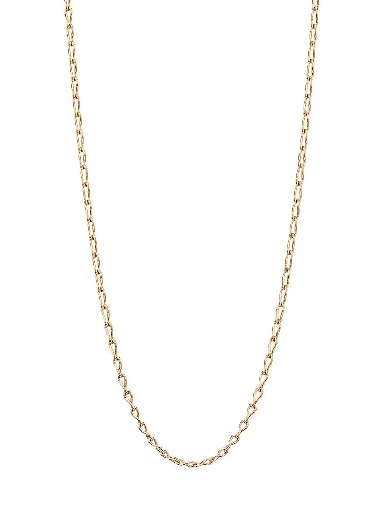 Eight-Chain 18K Rose Gold Long Necklace