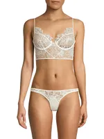 Coquette Lace Longline Bra