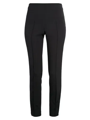 Melissa Stretch-Silk Pants