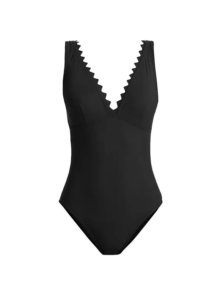 Ines Plunging One-Piece Swimsuit