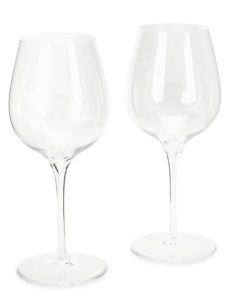 Nude Glass Dimple Aromatic White Wine Glass, Set of 2