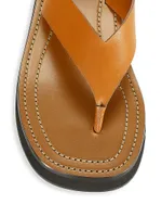 Ginza Leather Thong Sandals