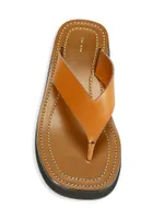 Ginza Leather Thong Sandals