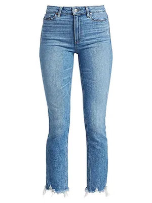 Cindy High-Rise Distress Ankle Jeans