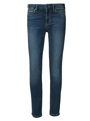 The Icon Mid-Rise Ankle Skinny Jeans