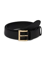 Saffiano Leather Belt