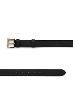 Saffiano Leather Belt