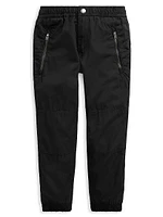Little Boy's Cotton Poplin Jogger Pants