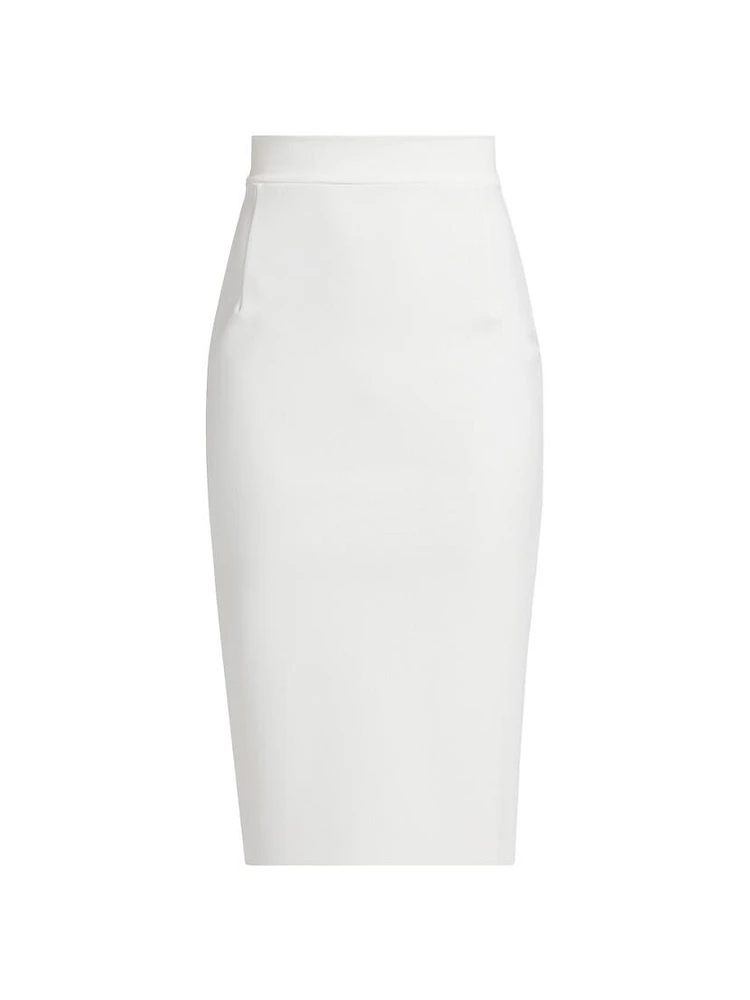 Lumi Jersey Midi-Skirt