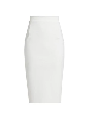 Lumi Jersey Midi-Skirt