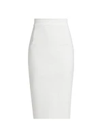 Lumi Jersey Midi-Skirt